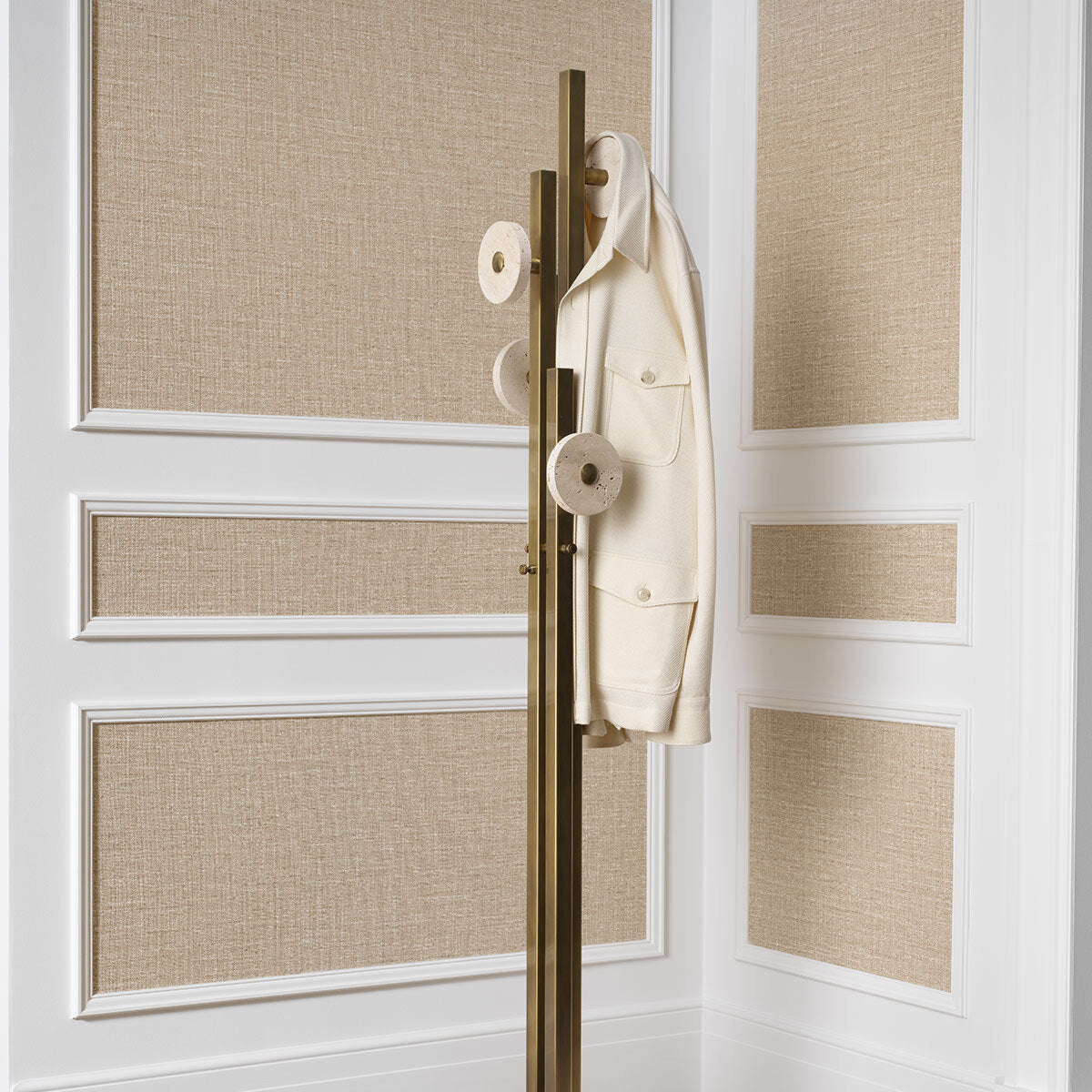 Travertine Base Coat Rack Amadora | Eichholtz Miami