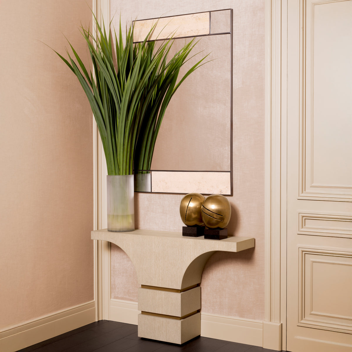 Oak Veneer Console Table Vauban | Eichholtz Miami
