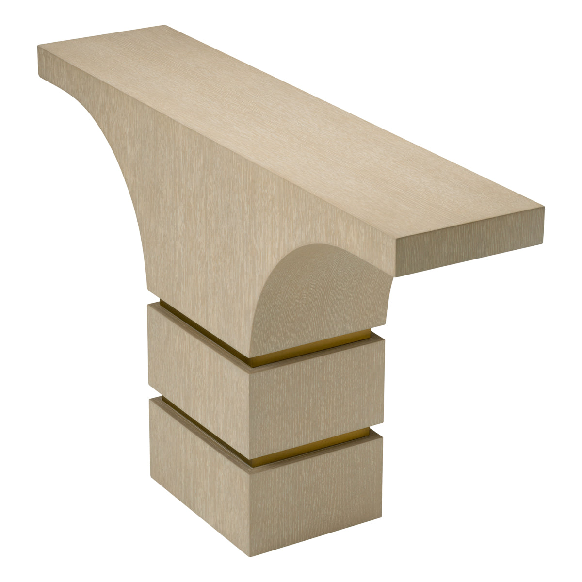 Oak Veneer Console Table Vauban | Eichholtz Miami