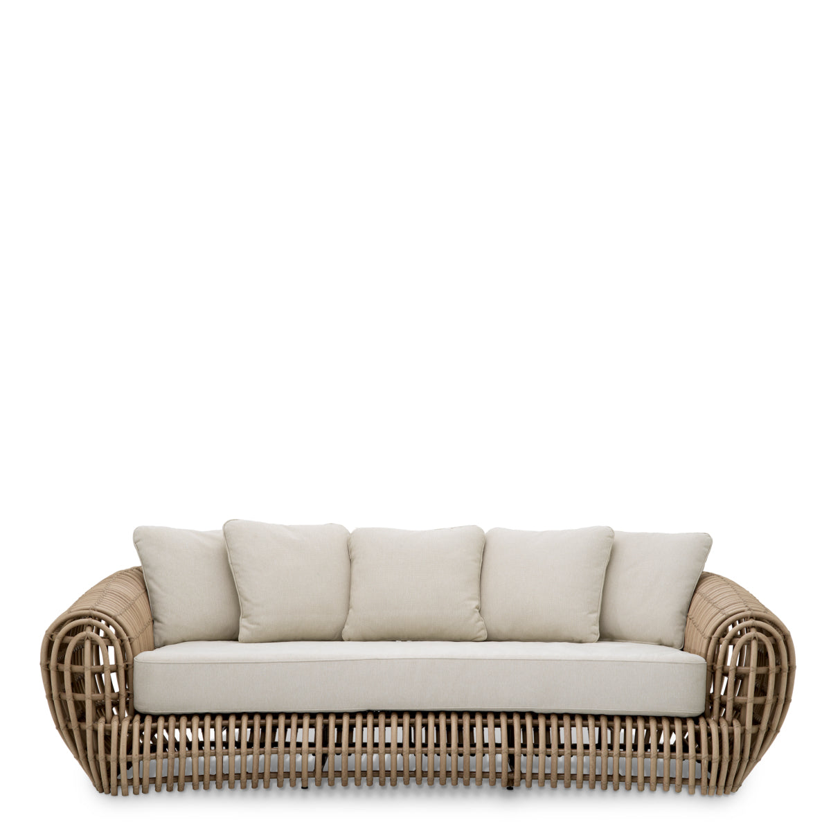 Cushioned Outdoor Sofa Siderno | Eichholtz Miami