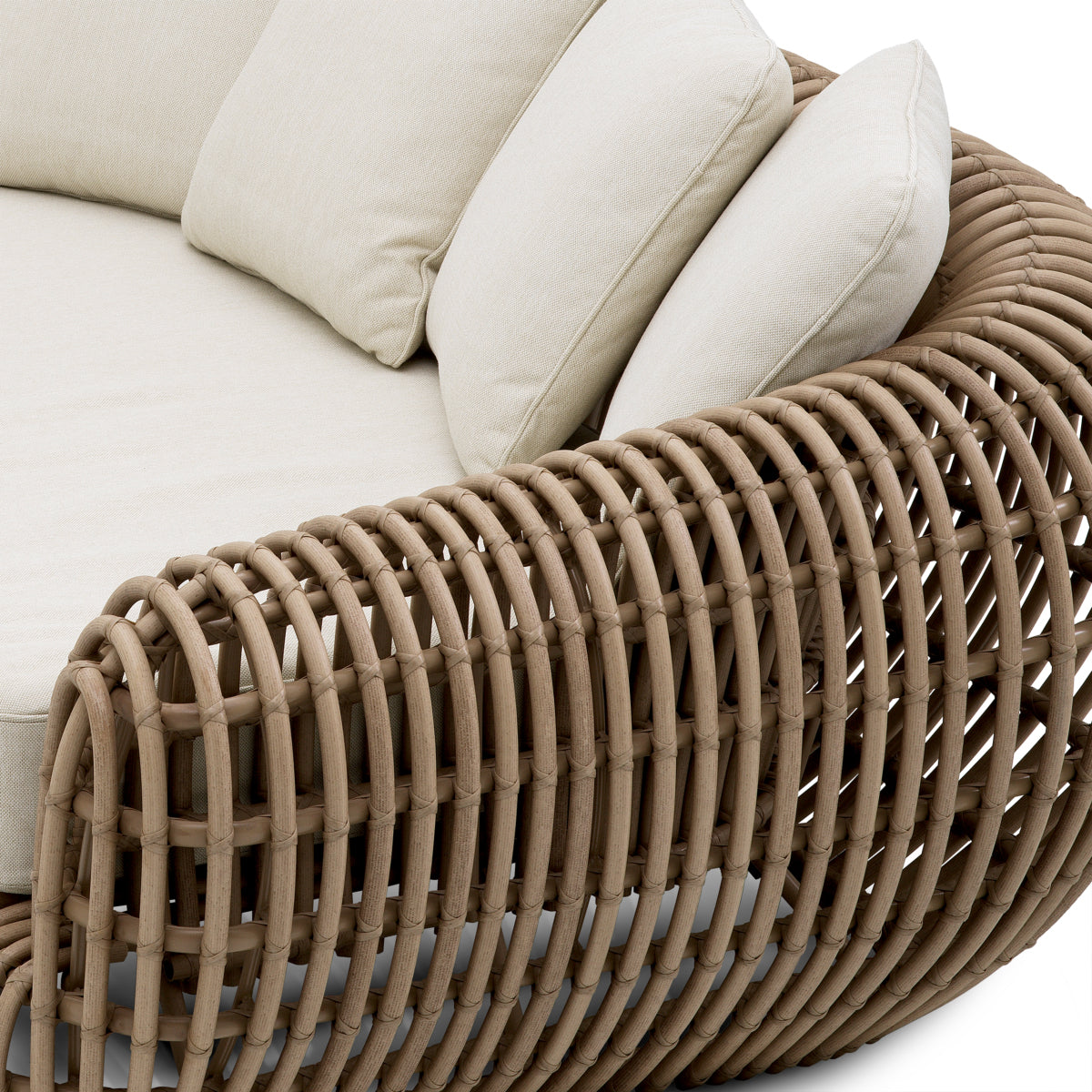 Cushioned Outdoor Sofa Siderno | Eichholtz Miami