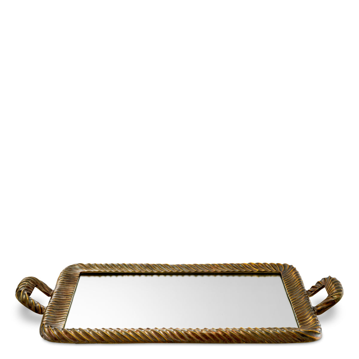 Vintage Brass Tray Montmartre | Eichholtz Miami