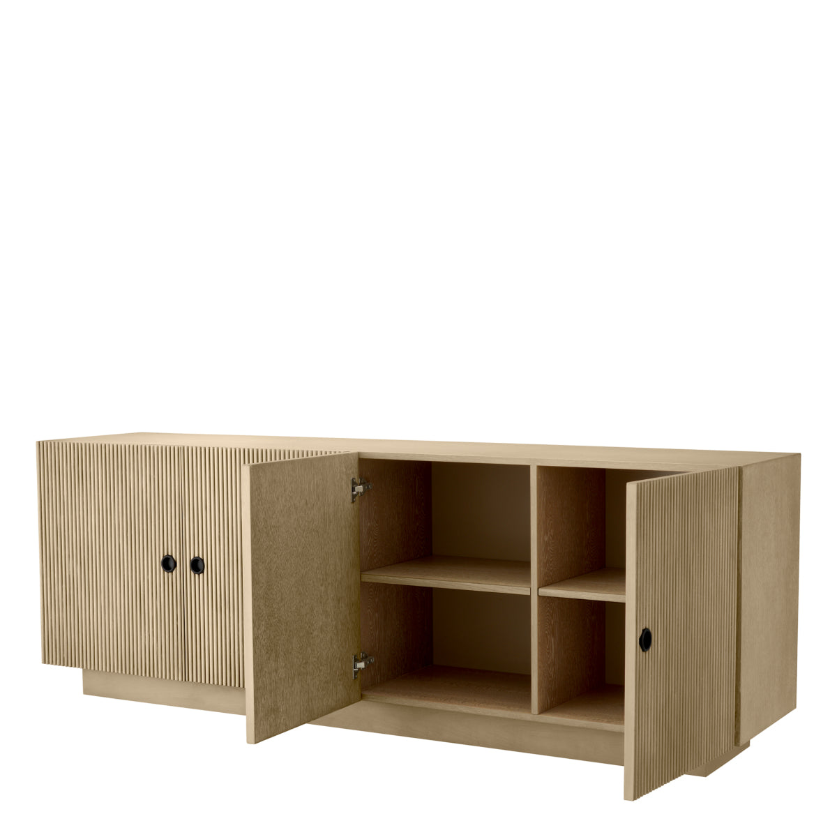 Ribbed Oak Dresser Dimitrios | Eichholtz Miami