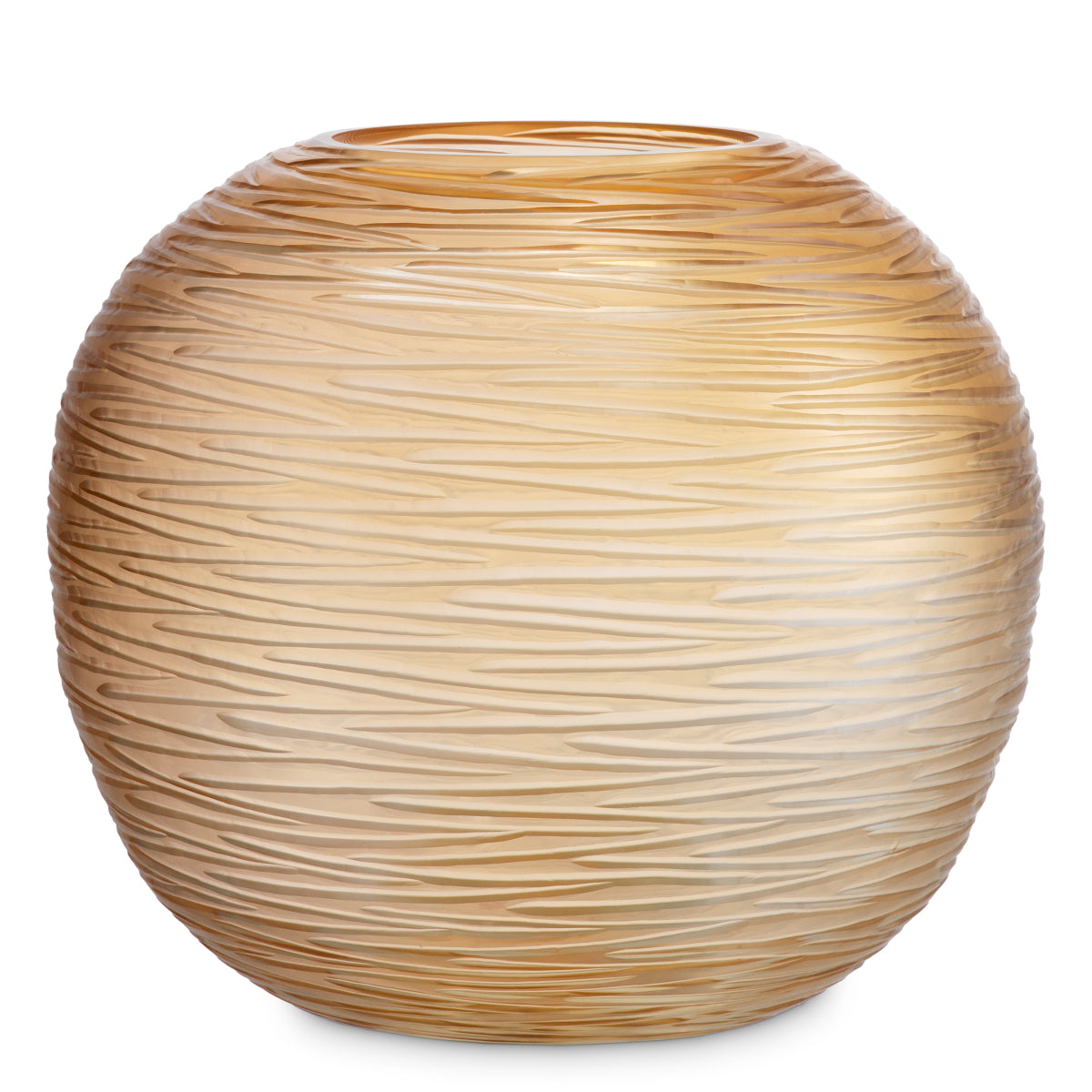 Peach Handblown Glass Vase Alessio | Eichholtz Miami