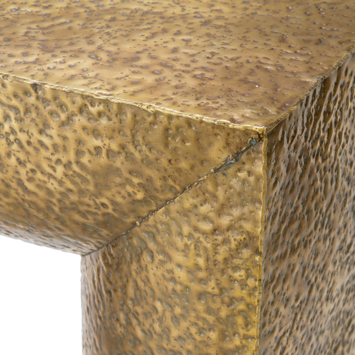 Gold Hammered Console Table Drayton | Eichholtz Miami