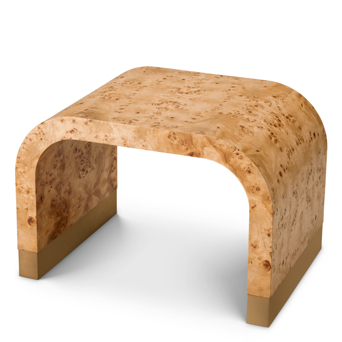 Mappa Burl Side Table Quinton | Eichholtz Miami
