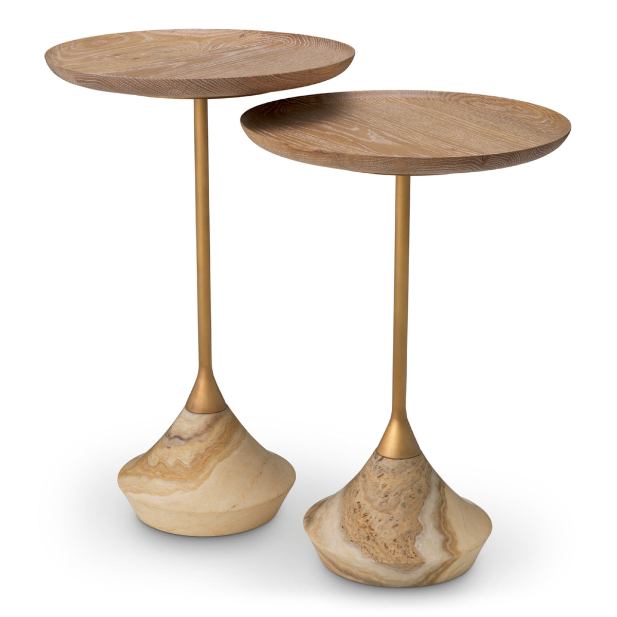 Marble Side Table (2) Puglia | Eichholtz Miami