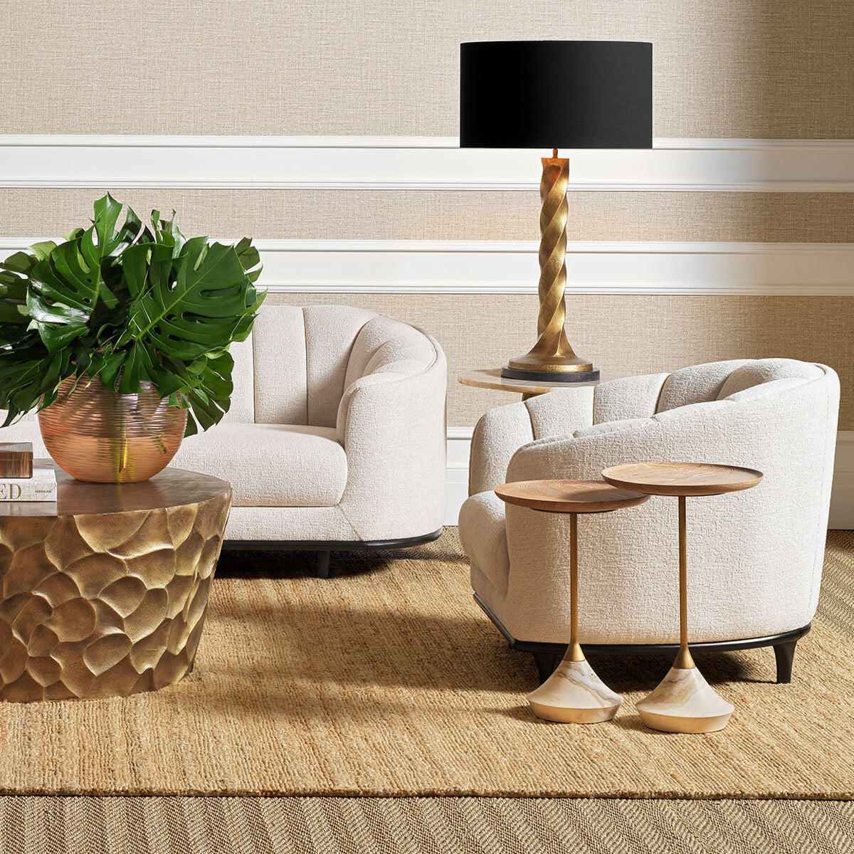 Marble Side Table (2) Puglia | Eichholtz Miami