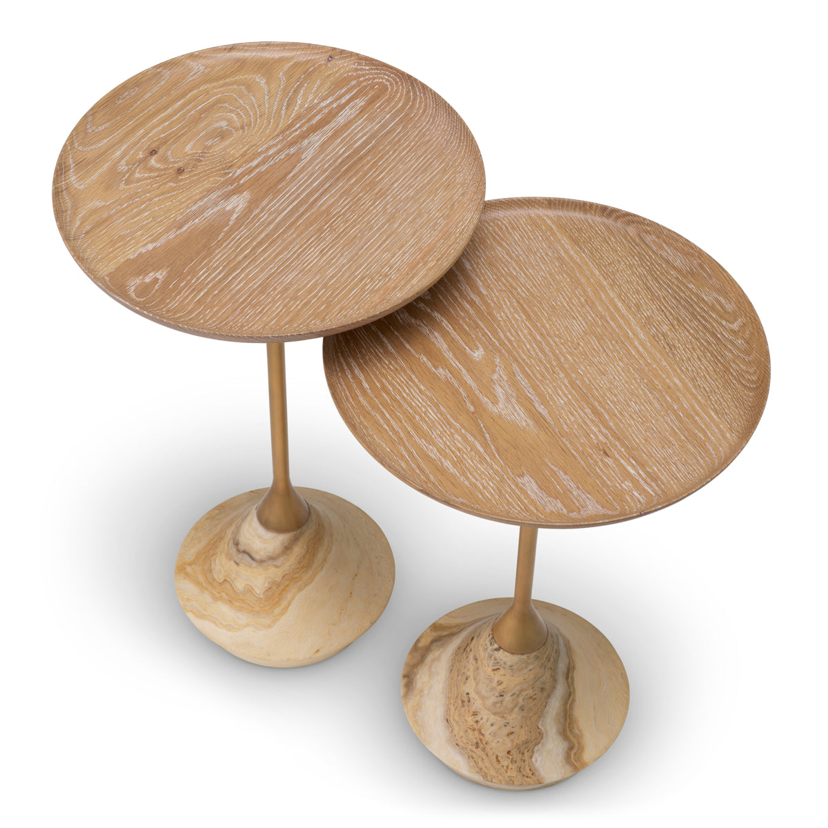 Marble Side Table (2) Puglia | Eichholtz Miami