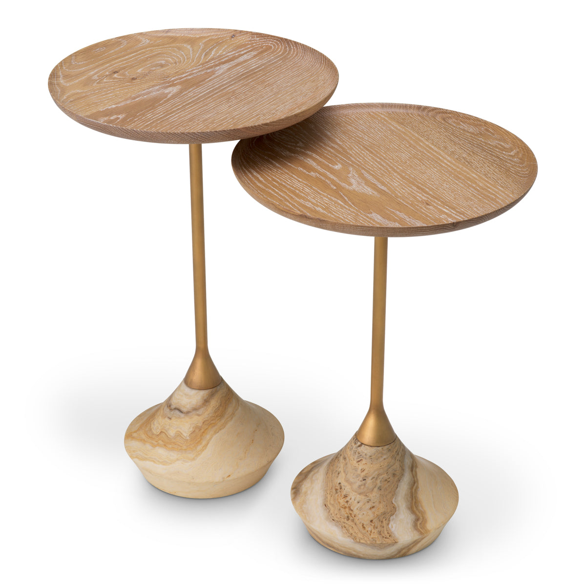 Marble Side Table (2) Puglia | Eichholtz Miami