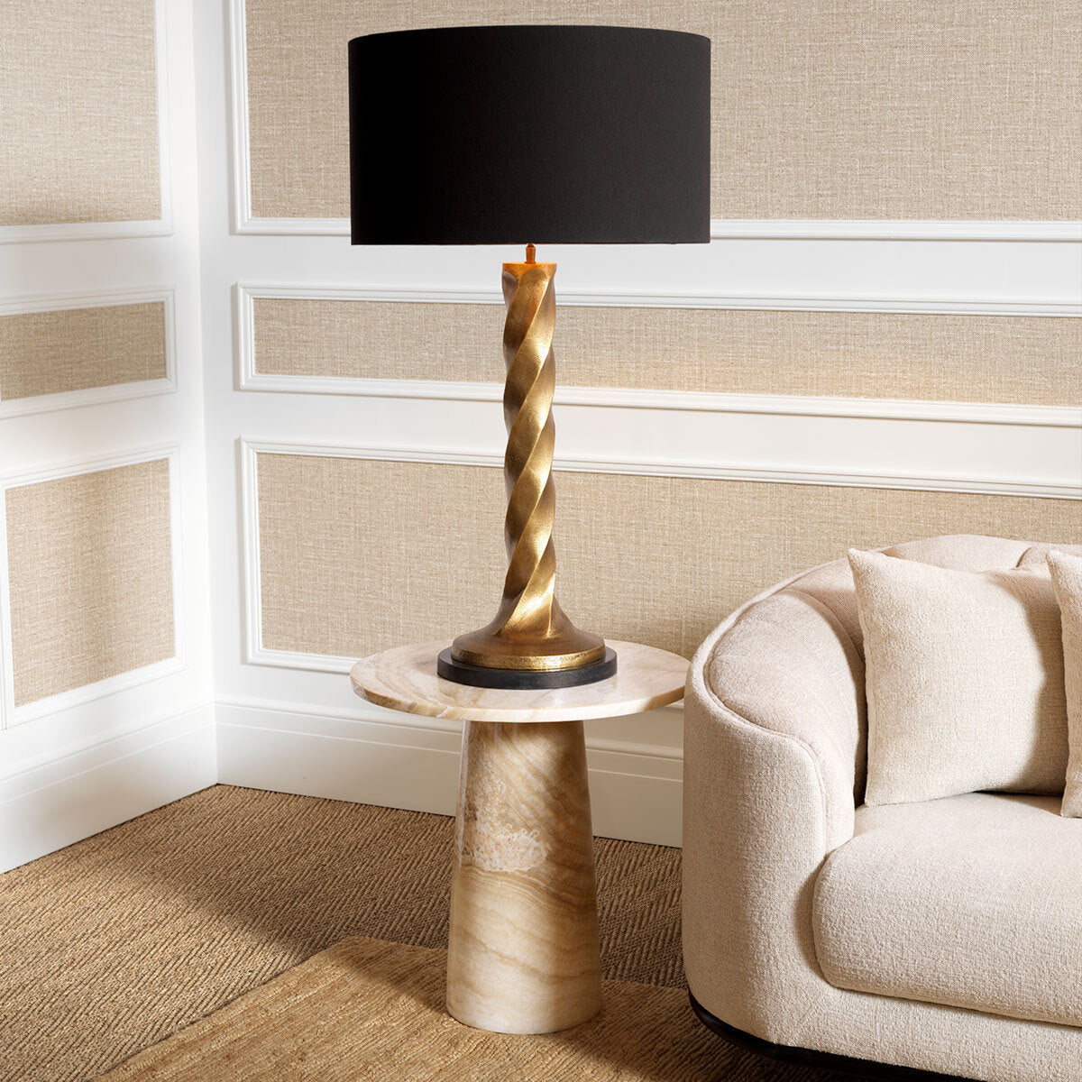 Pedestal Side Table Terry | Eichholtz Miami