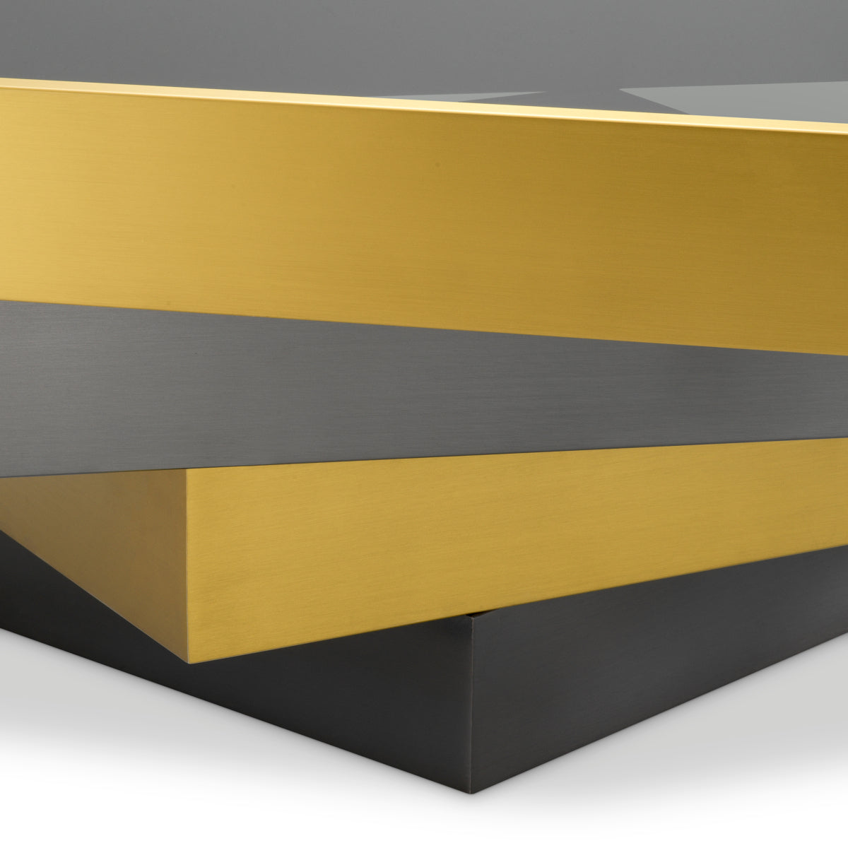 Smoke Glass Coffee Table Zamora | Eichholtz Miami