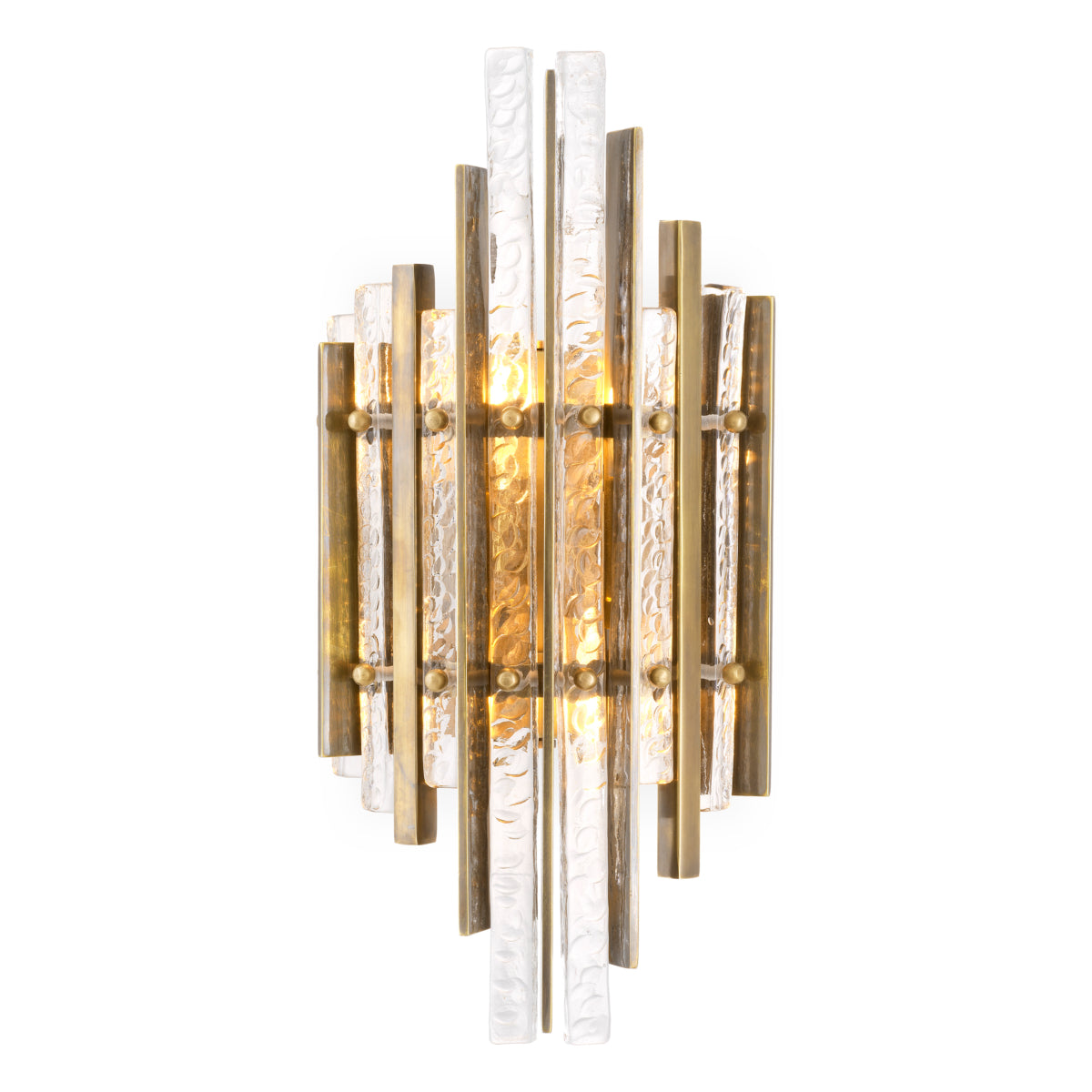 Glass Panel Wall Lamp Leonora | Eichholtz Miami