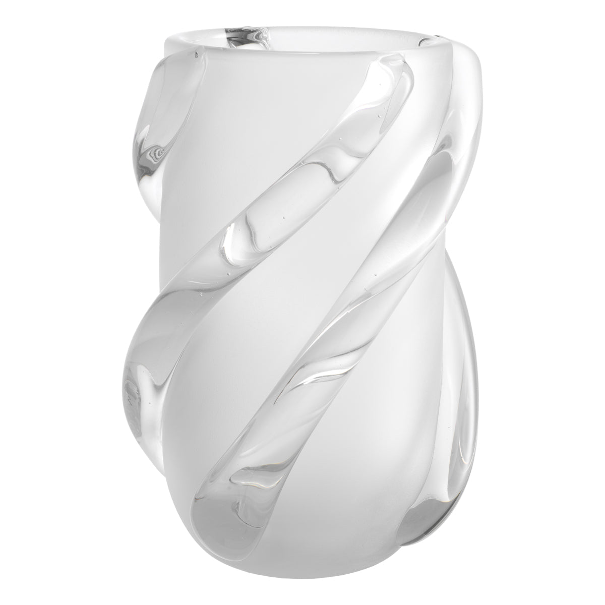 Frosted Glass Vase Celestino | Eichholtz Miami