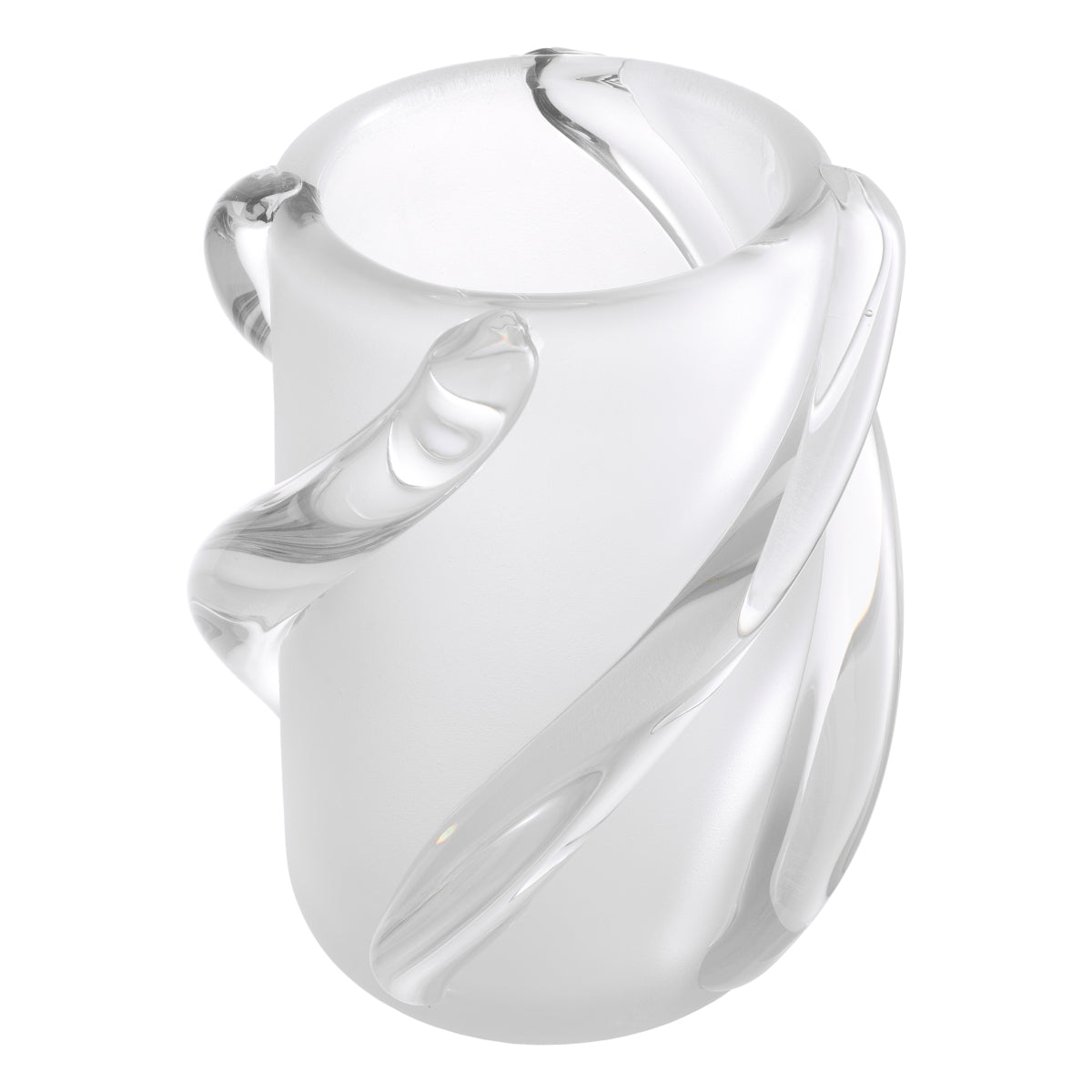 Frosted Glass Vase Celestino | Eichholtz Miami