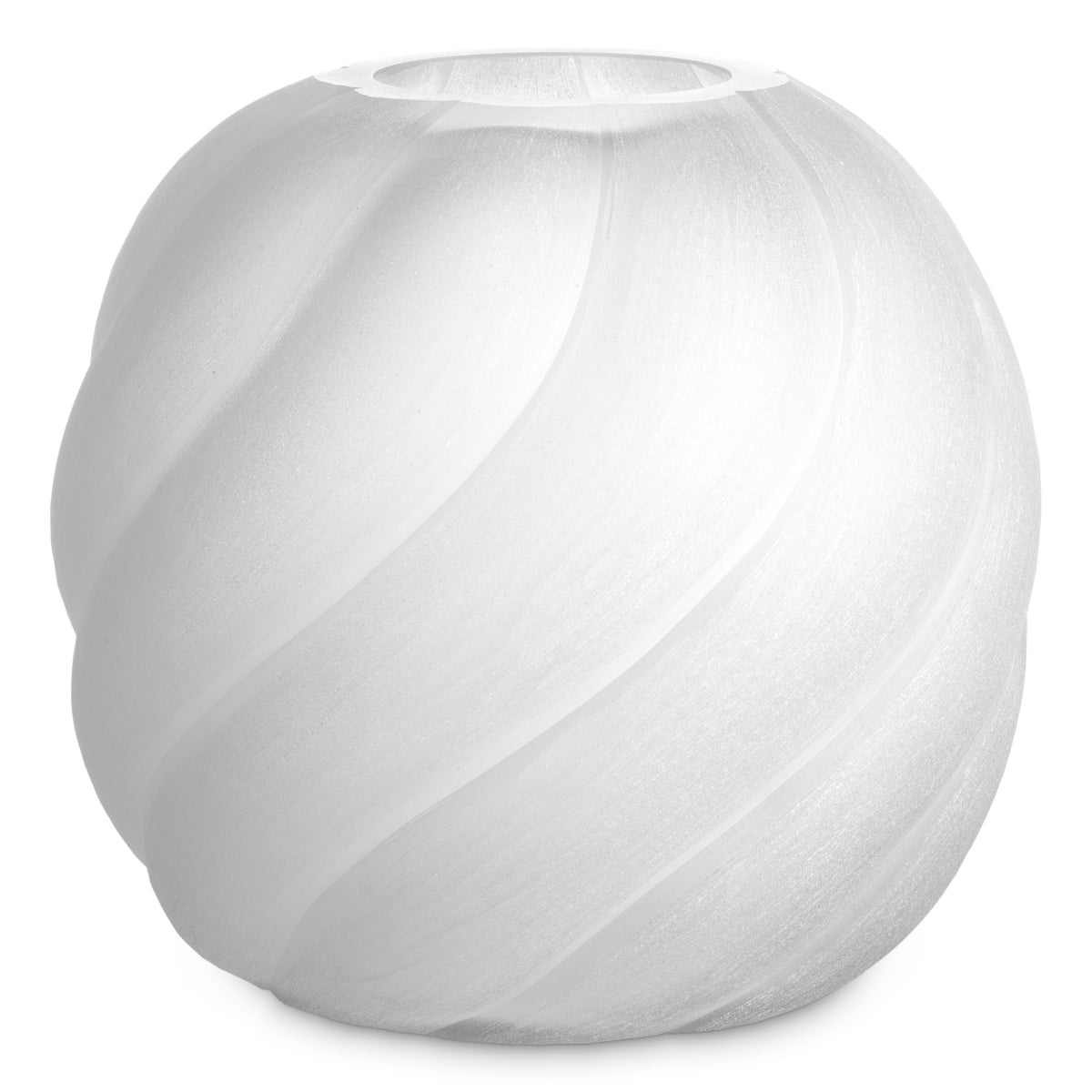 Frosted Sculptural Vase Sicilia | Eichholtz Miami