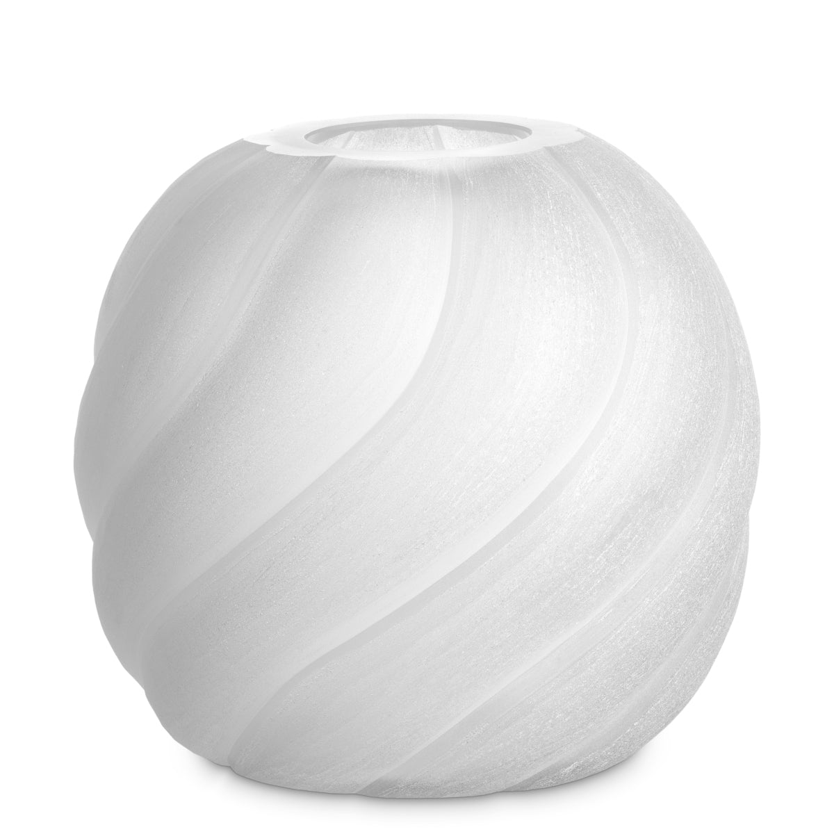 Frosted Sculptural Vase Sicilia | Eichholtz Miami