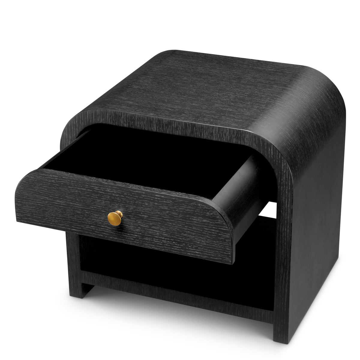 Oak Veneer Nightstand Rhodes | Eichholtz Miami