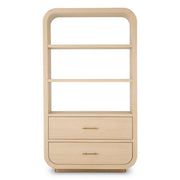 2-Drawer Wood Cabinet Quinton