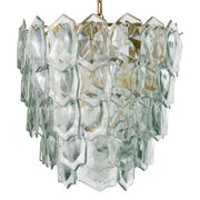 Layered Glass Chandelier Elias | Eichholtz Miami
