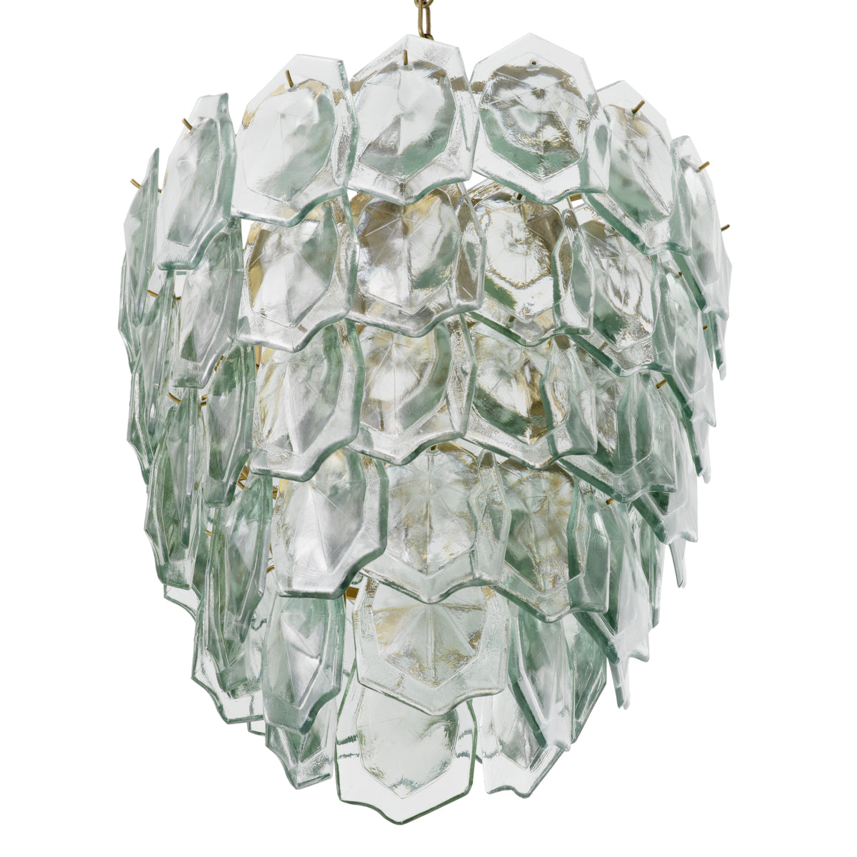 Layered Glass Chandelier Elias | Eichholtz Miami