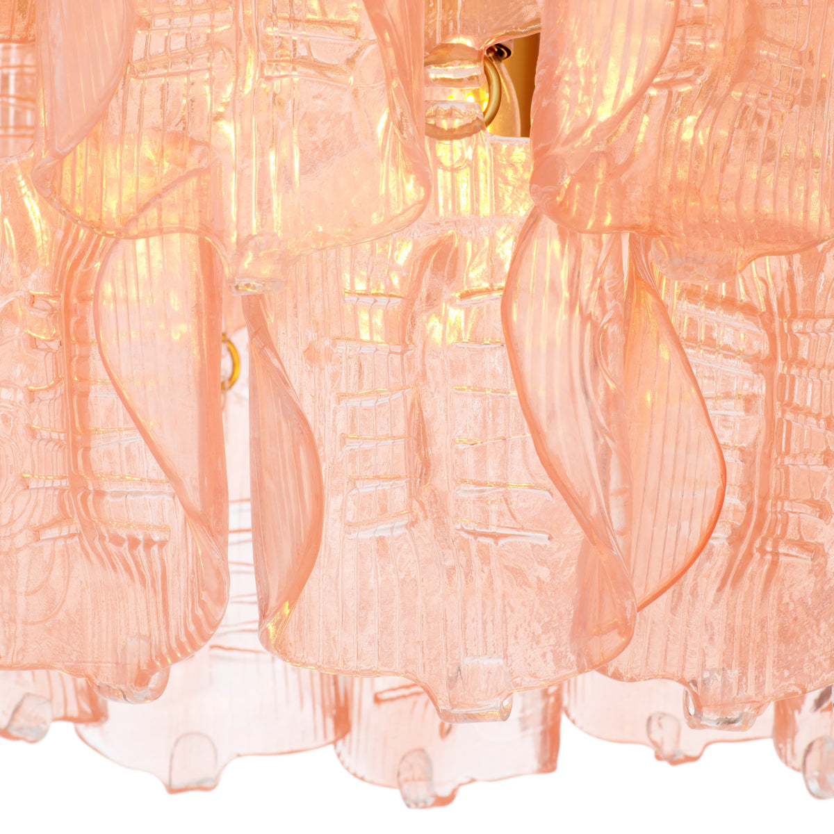 Tiered Glass Chandelier Solange | Eichholtz Miami