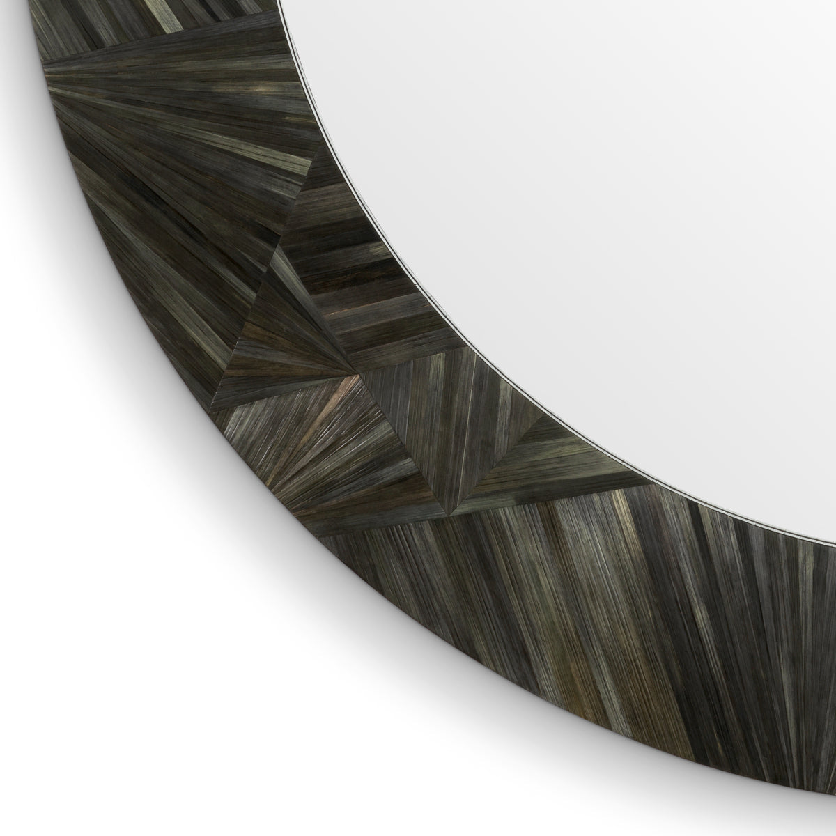 Round Straw Mirror Cassara | Eichholtz Miami