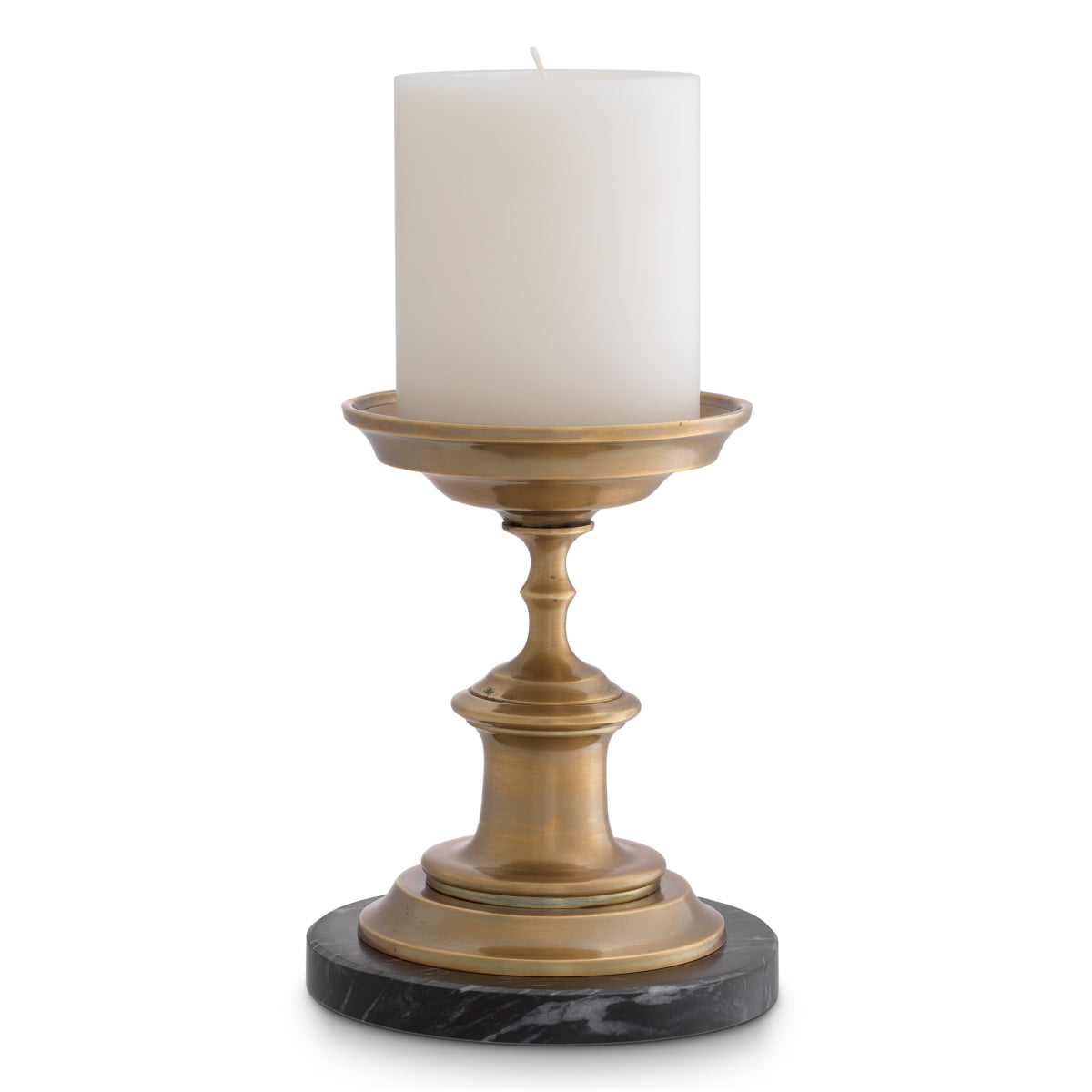 Gold Candle Holder Brampton | Eichholtz Miami
