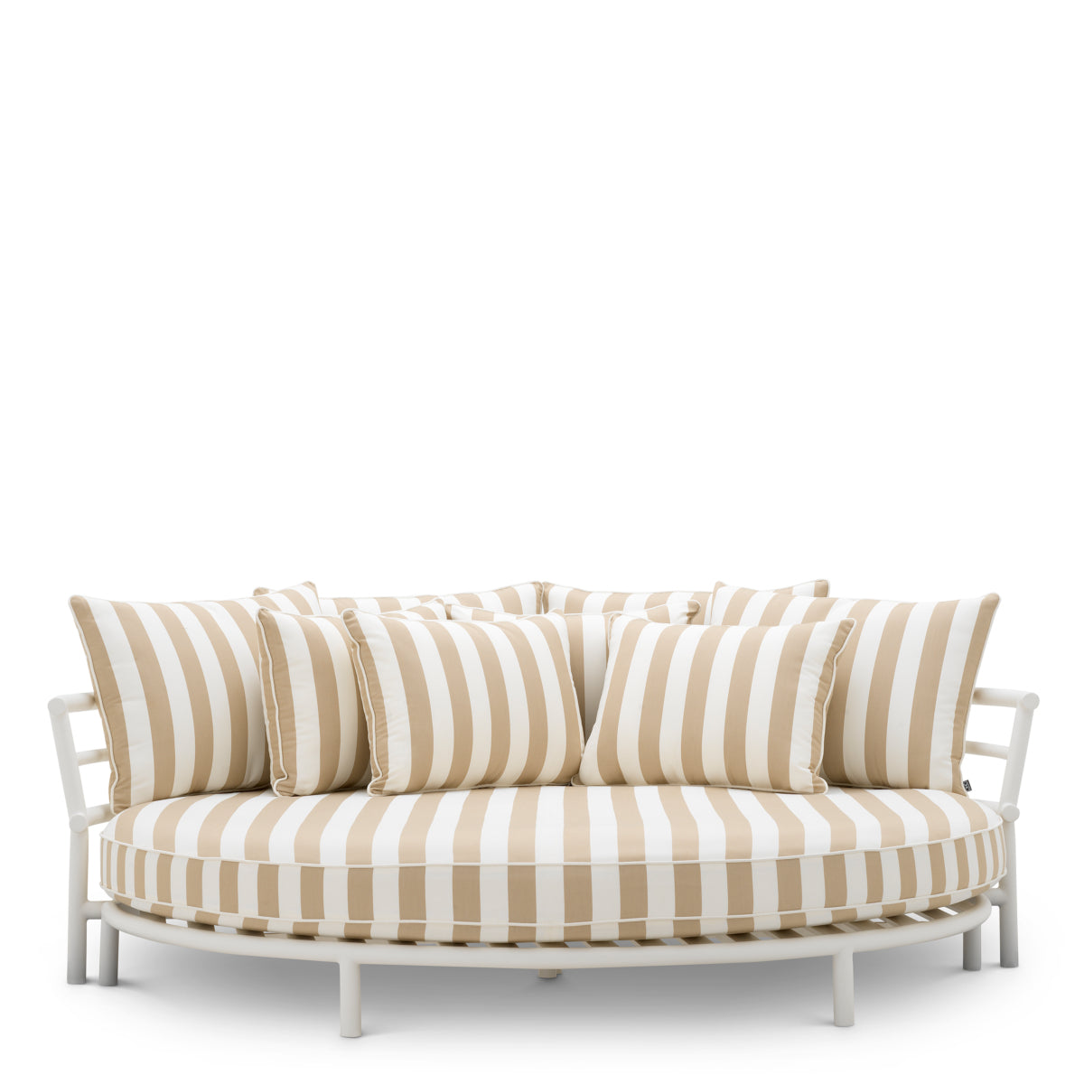 Matte White Outdoor Bed Laguno | Eichholtz Miami