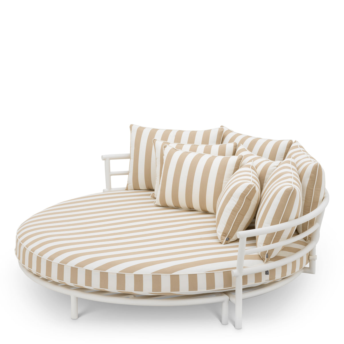 Matte White Outdoor Bed Laguno | Eichholtz Miami
