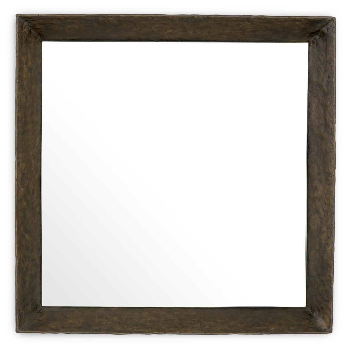Square Brass Mirror Othello | Eichholtz Miami
