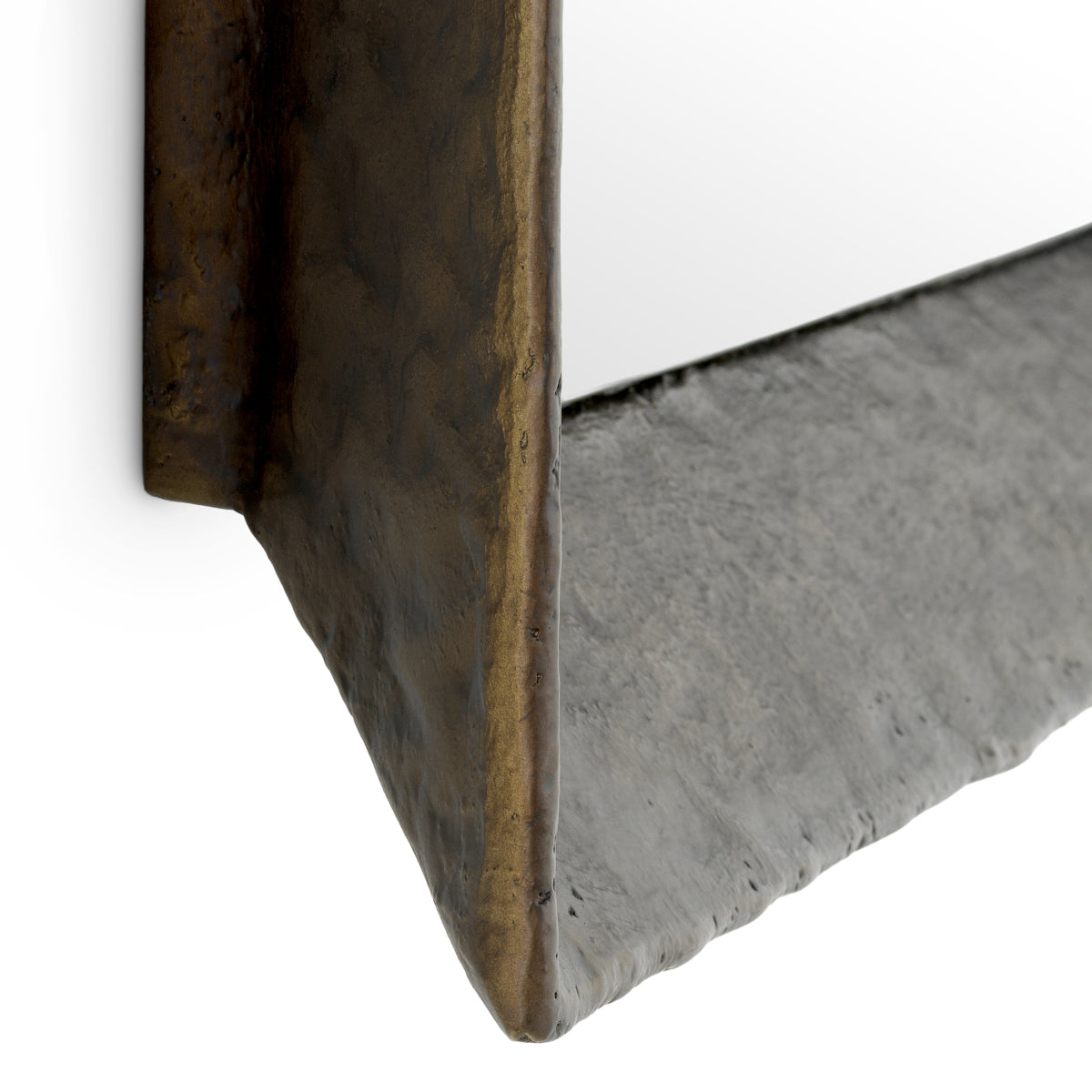 Square Brass Mirror Othello | Eichholtz Miami