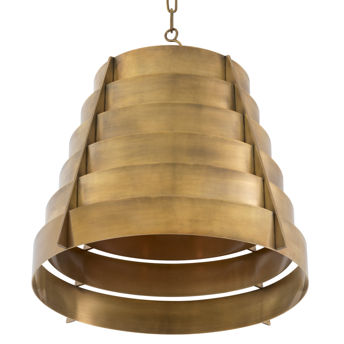 Vintage Brass Pendant Light Fitzroy | Eichholtz Miami