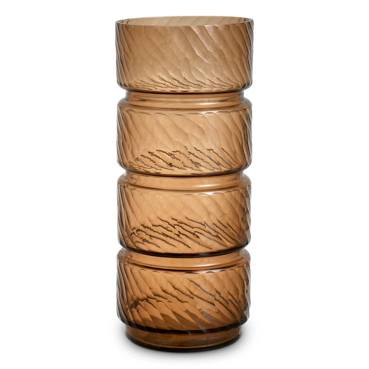 Copper Glass Vase Loxley | Eichholtz Miami