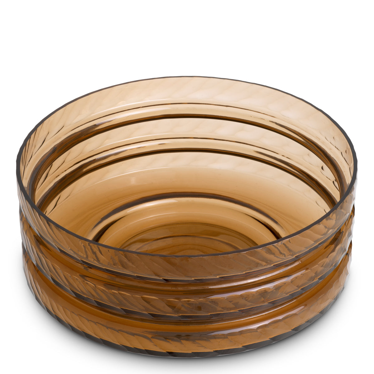 Copper Handmade Glass Bowl Loxley | Eichholtz Miami