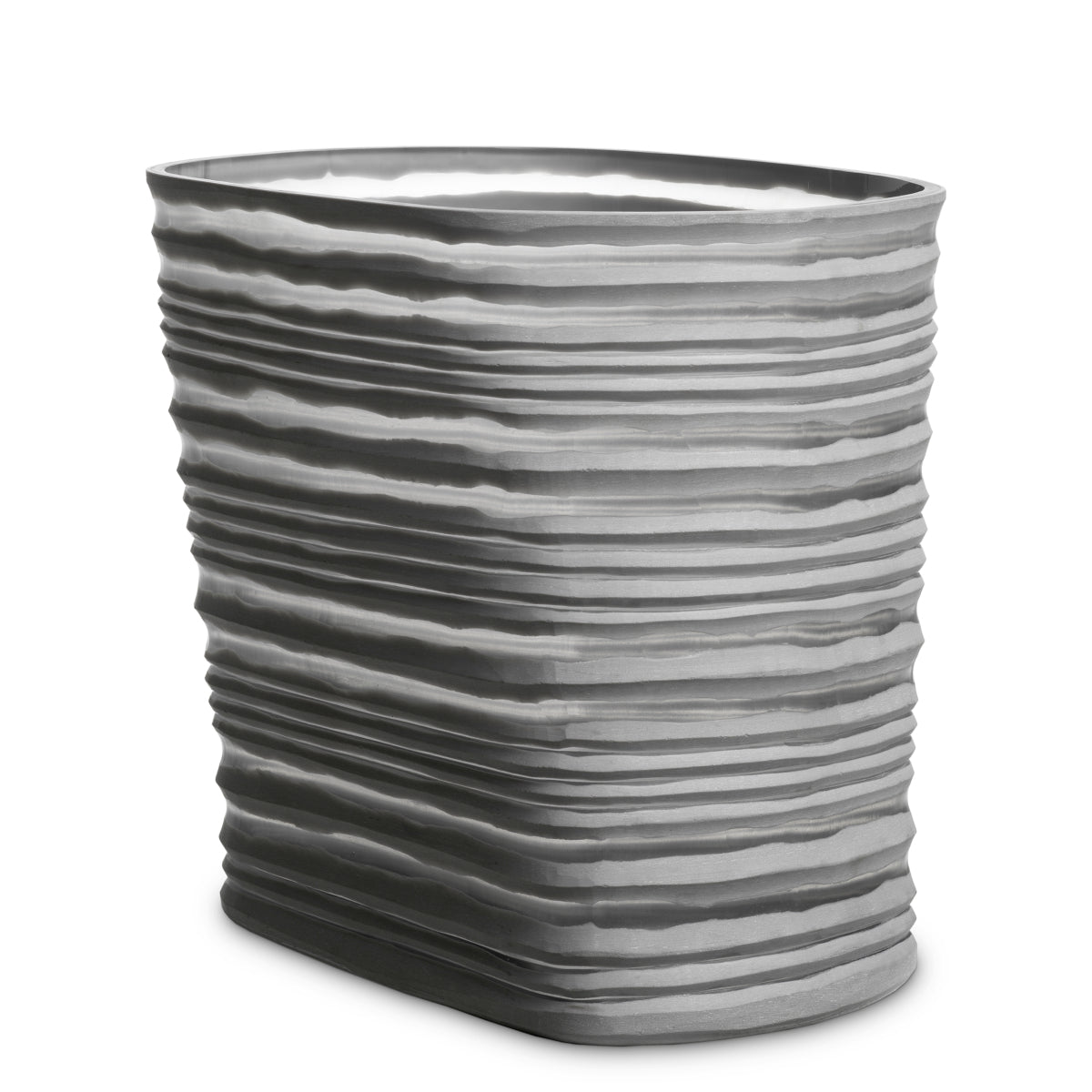 Gray Glass Vase Ashby | Eichholtz Miami