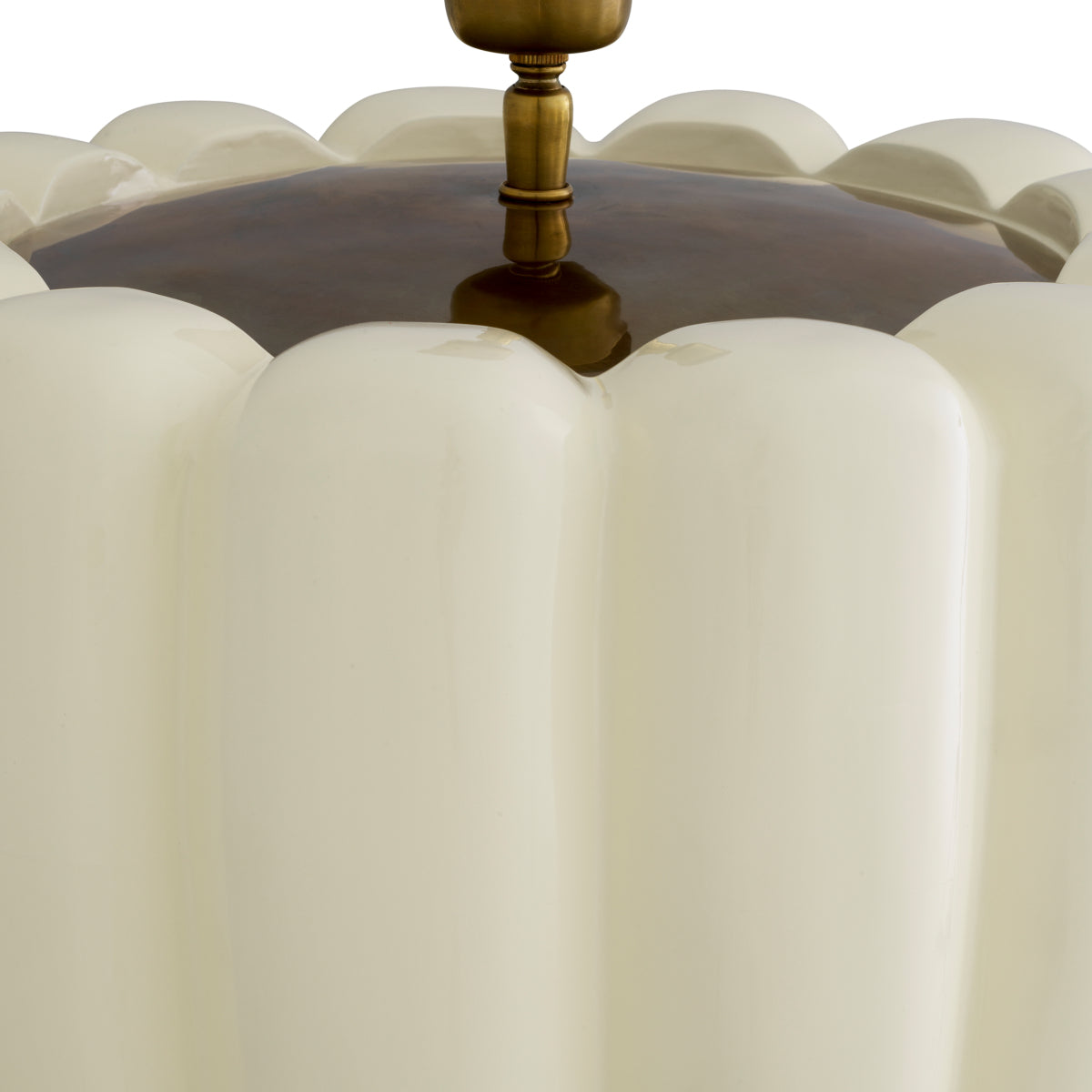 Elegant Wooden Table Lamp Barocco | Eichholtz Miami
