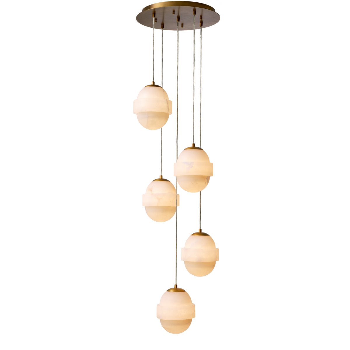 Antique Brass Chandelier Icarus | Eichholtz Miami