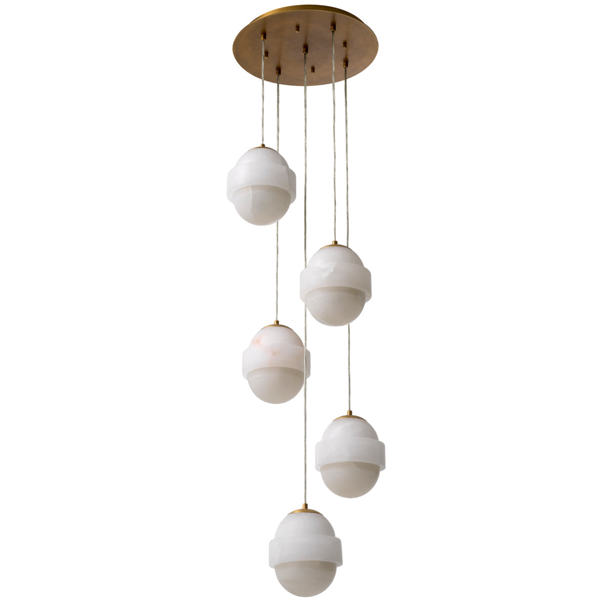 Antique Brass Chandelier Icarus | Eichholtz Miami