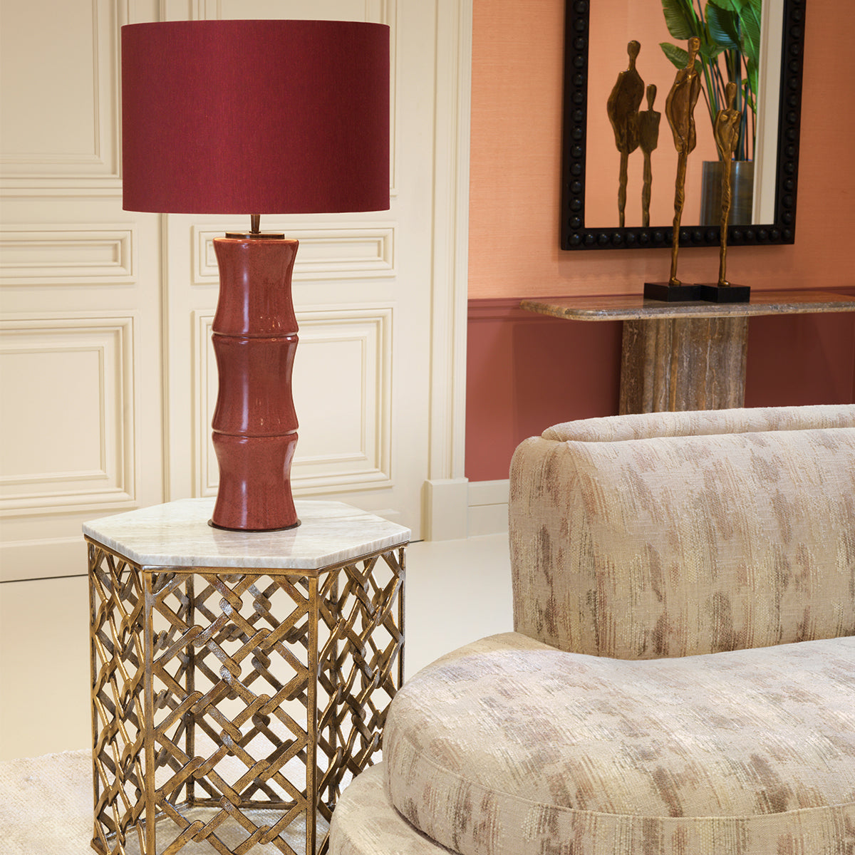 Marble Side Table Stratham | Eichholtz Miami