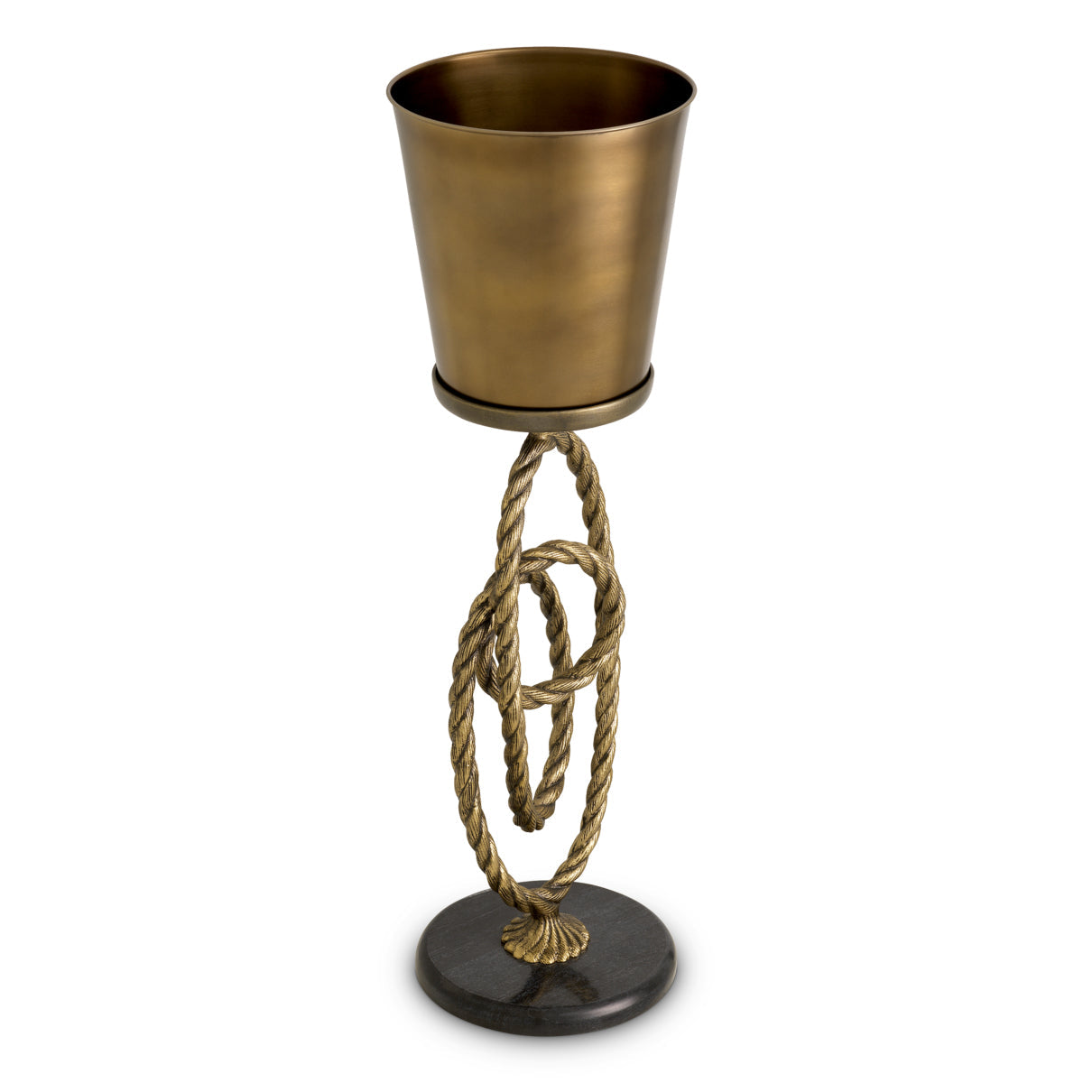Gold-toned Wine Cooler Corwyn | Eichholtz Miami