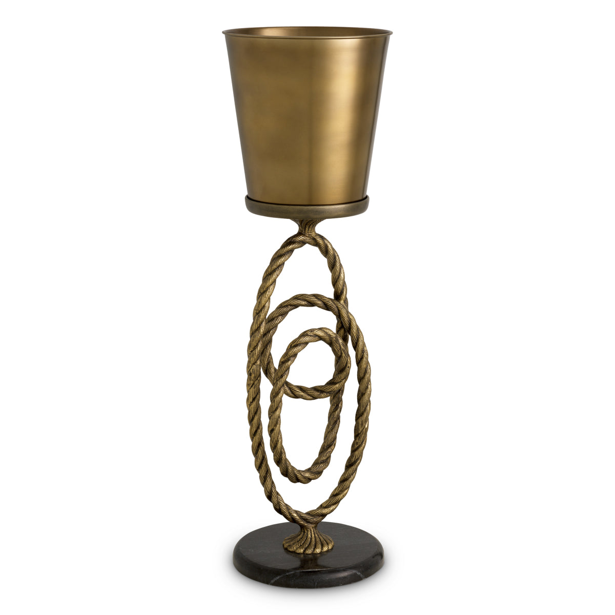 Gold-toned Wine Cooler Corwyn | Eichholtz Miami
