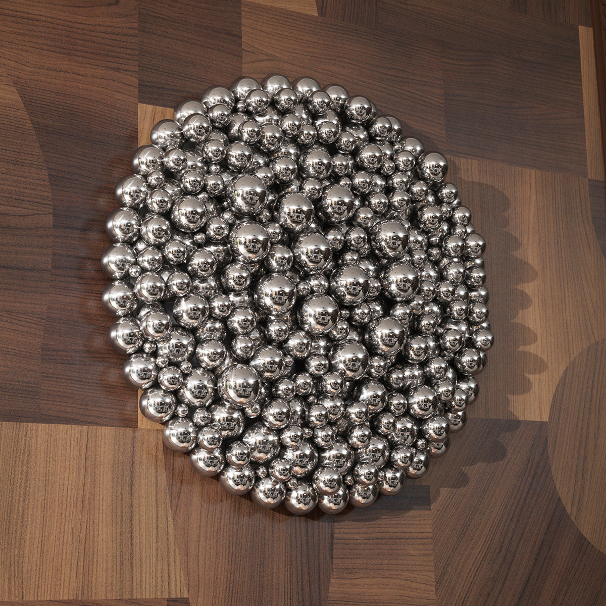 Silver Steel Wall Object Silvershore | Eichholtz Miami