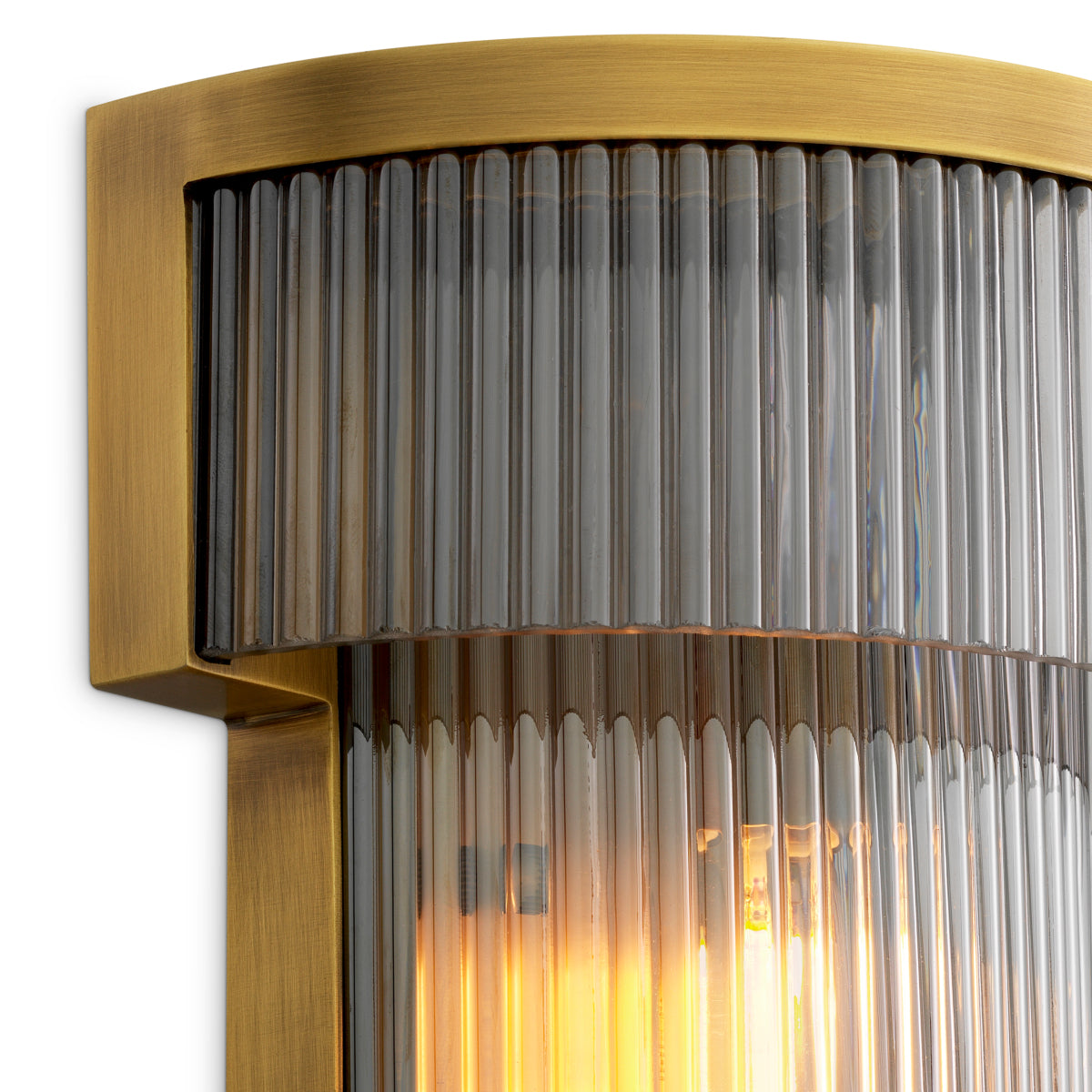 Ribbed Glass Wall Lamp Andromeda | Eichholtz Miami