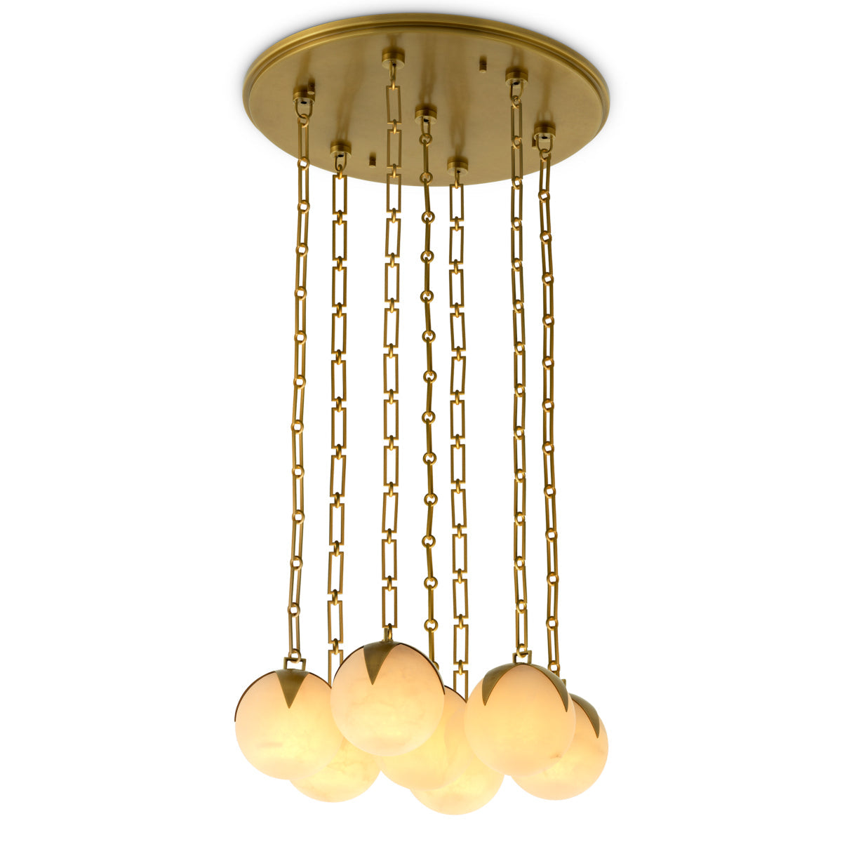 Alabaster Chandelier Alesa | Eichholtz Miami