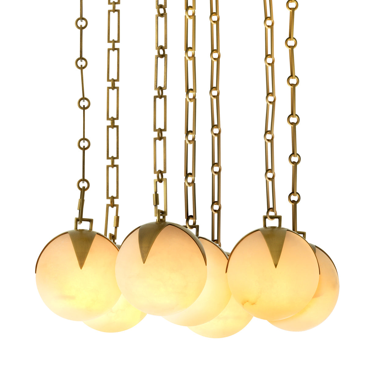 Alabaster Chandelier Alesa | Eichholtz Miami