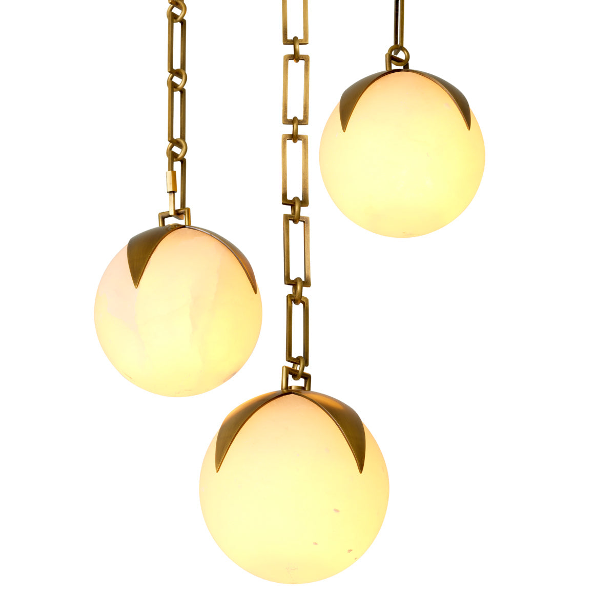 Alabaster Chandelier Alesa | Eichholtz Miami