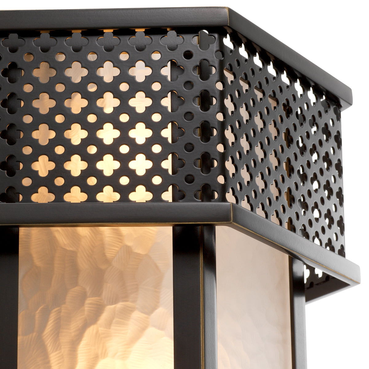Bronze Frosted Wall Lamp Minerva | Eichholtz Miami