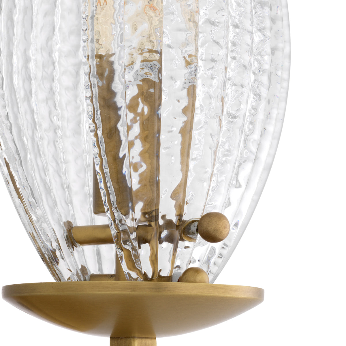 Ribbed Glass Wall Lamp Persephone | Eichholtz Miami