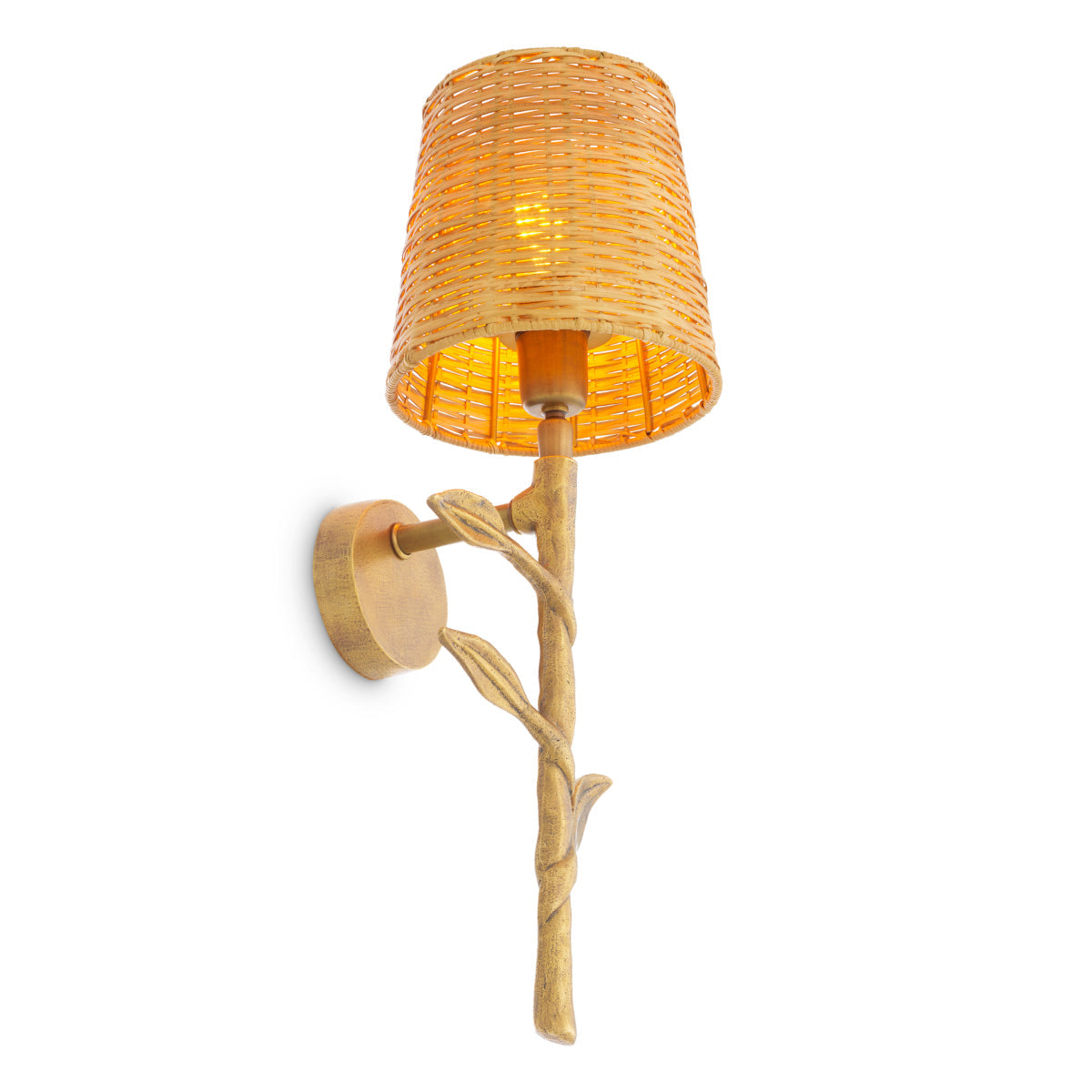 Rattan Wall Lamp Farini | Eichholtz Miami